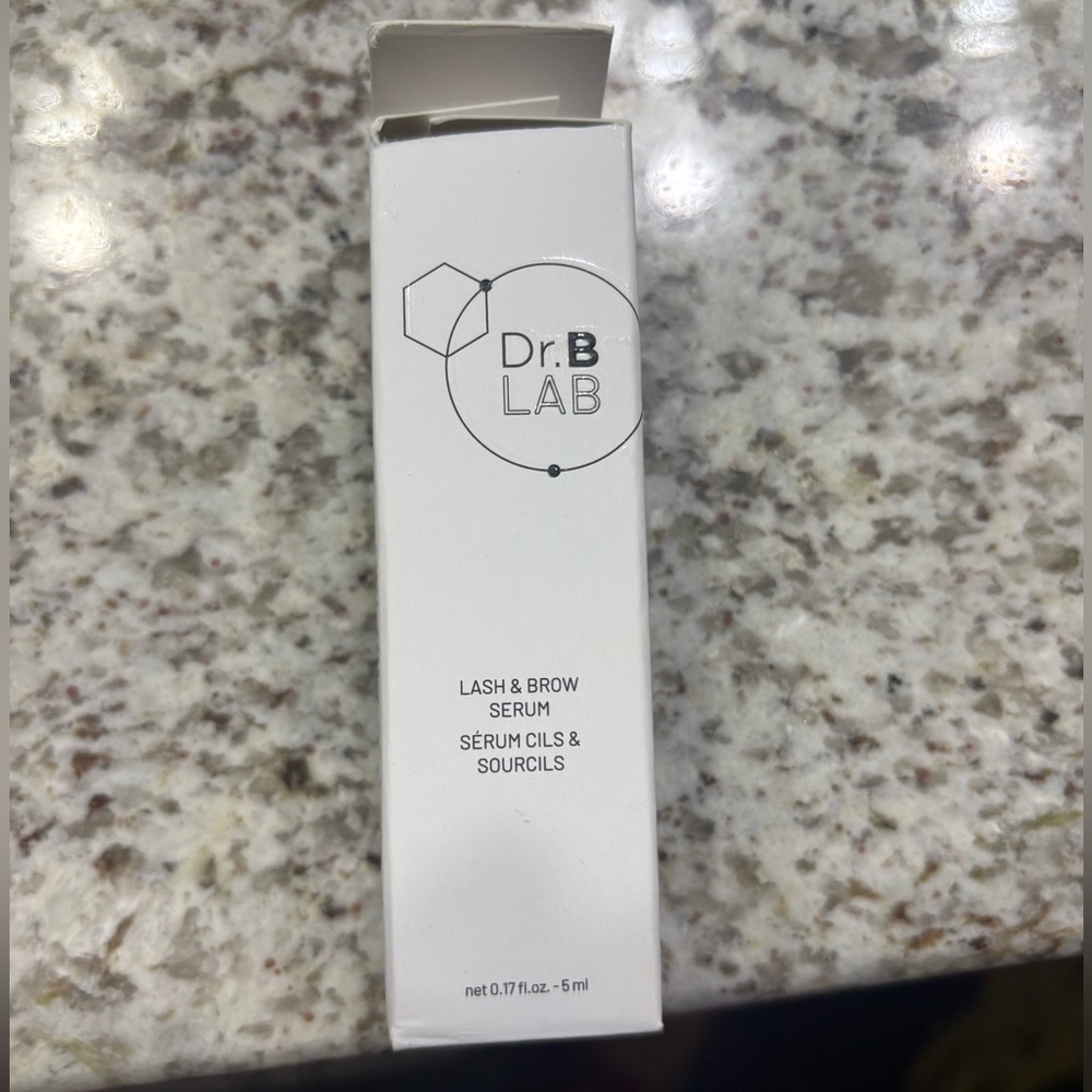 NIB, box damaged Dr. B Lab Lash & Brow Serum